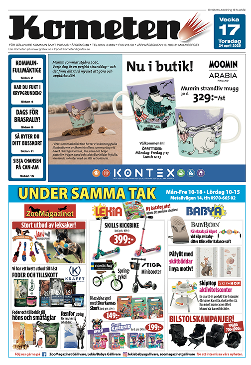 kometen tidning